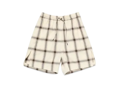 Acne Studios Check shorts "Beige/multi"
