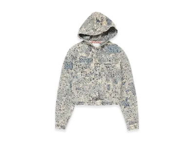 Acne Studios Hooded Denim Jacket "Mid Blue"