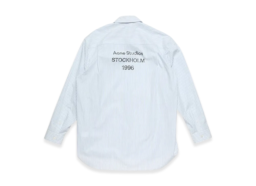 Acne Studios Button-Up Shirt "Light Blue/White"