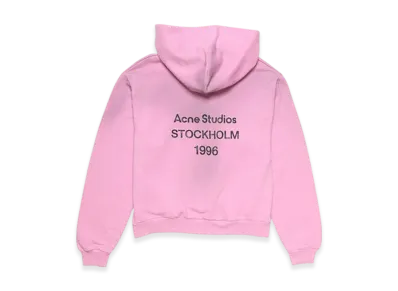 Acne Studios Logo Hooded Sweater "Cotton Candy Pink"