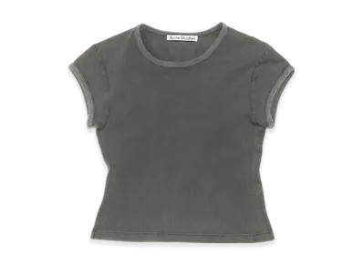 Acne Studios T-Shirt - Fit Design Unisex Fit "Faded Grey"