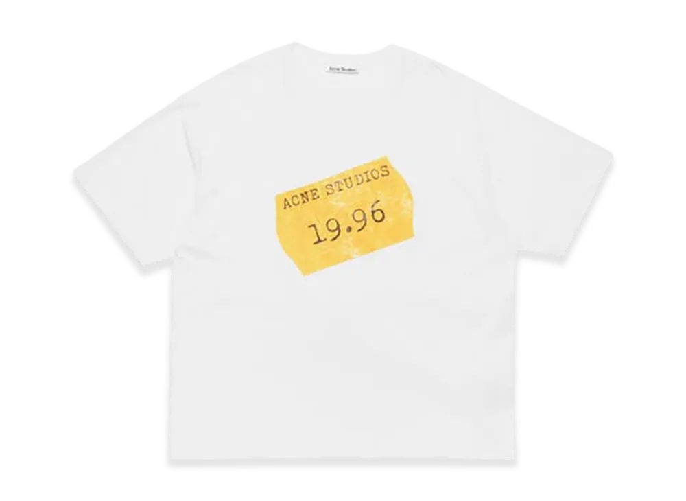 Acne Studios Logo T-Shirt "Optic White"