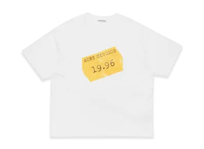 Acne Studios Logo T-Shirt "Optic White"