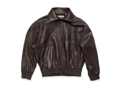 Acne Studios Leather Jacket "Brown"