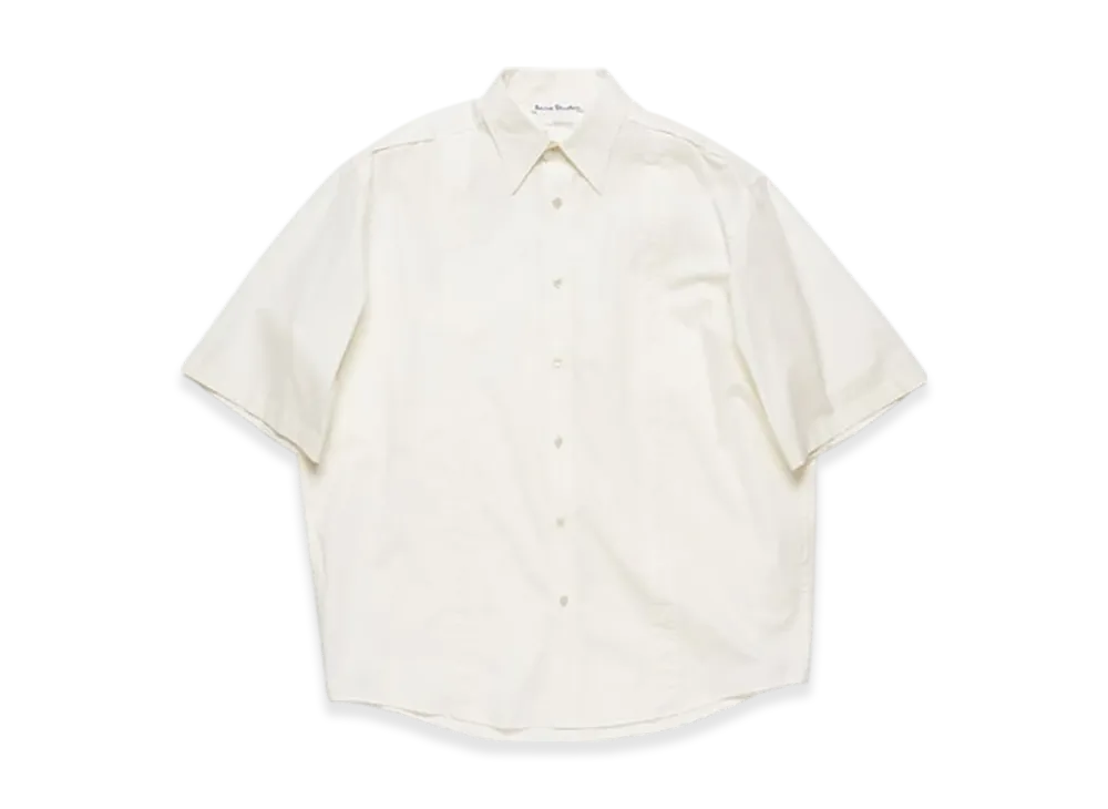 Acne Studios Short Sleeve Button-Up Shirt "White"