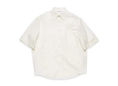 Acne Studios Short Sleeve Button-Up Shirt "White"