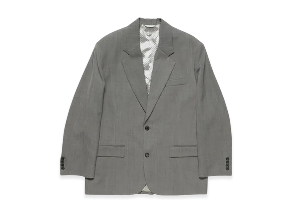 Acne Studios Relaxed Fit Suit Jacket "Grey Melange"