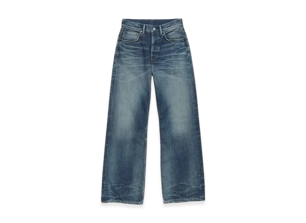 Acne Studios Loose Fit Jeans - 2021M "Mid Blue"