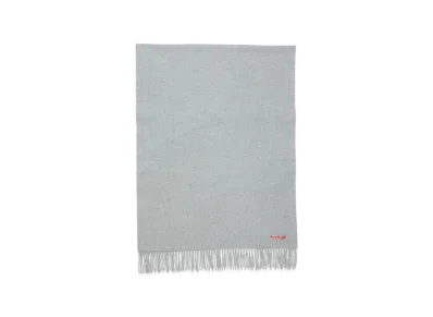 Acne Studios Fringed Wool Scarf - Oversized "Sky Blue"