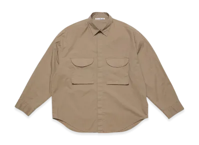 Acne Studios Button-Up Shirt "Taupe Brown"