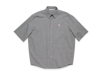 Acne Studios Short Sleeve Button-Up Shirt "Grey"