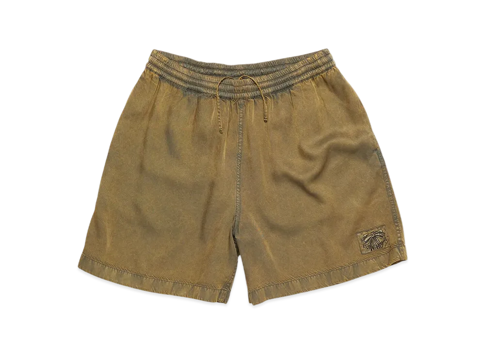 Acne Studios Garment-Dyed Shorts "Military Green"