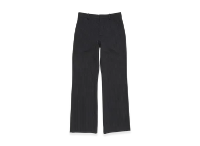 Acne Studios Pinstripe Wool Blend Trousers "Black"