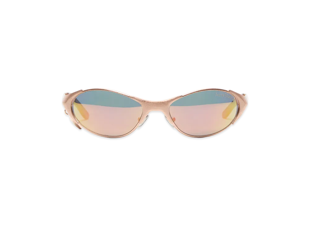 Acne Studios Metal Frame Charm Sunglasses "Light Grey Melange"