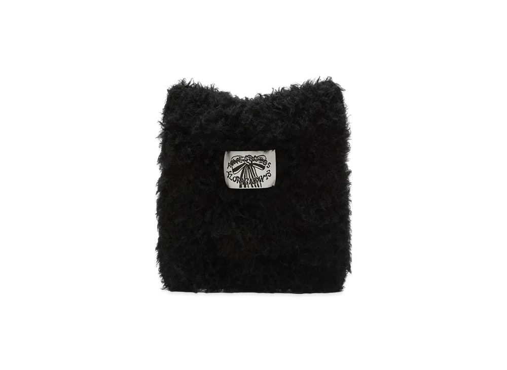 Acne Studios Fluffy Square Beanie "Black/White"