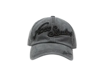 Acne Studios Logo Cap "Faded Black"