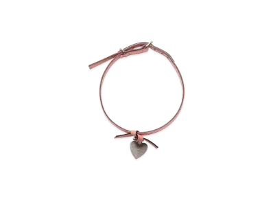 Acne Studios Musubi Charm Necklace "Salmon Pink"