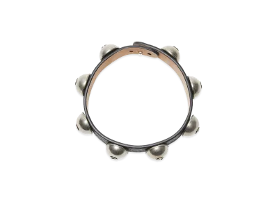 Acne Studios Studded Leather Necklace "Black"