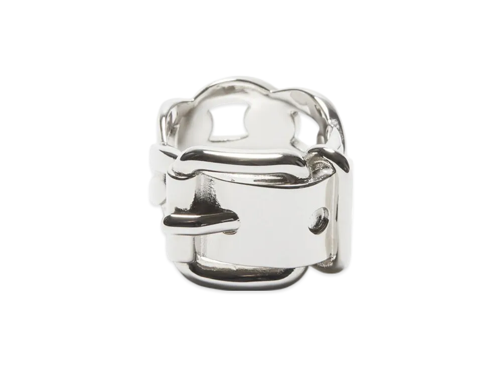 Acne Studios Buckle Ring "Silver/Grey"
