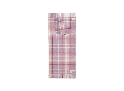 Acne Studios Oversized Check Scarf "Brown"