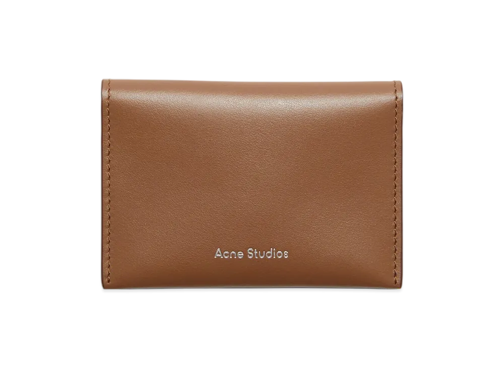Acne Studios Folded Card Holder "Rose Melange"