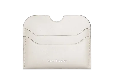 Acne Studios Leather Card Holder "White"