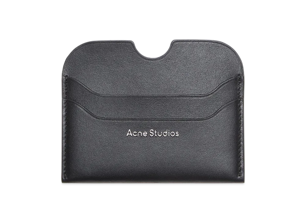 Acne Studios Leather Card Holder "Black"
