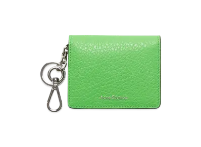 Acne Studios Folded Leather Wallet "Green"