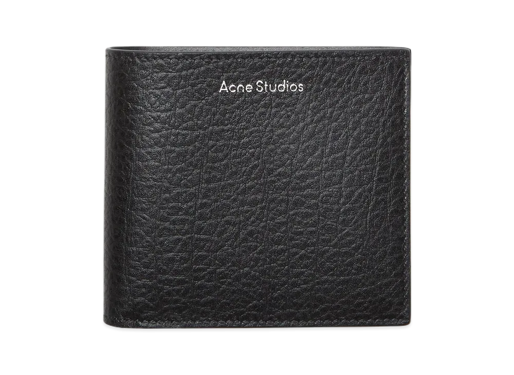 Acne Studios Folded Leather Wallet "Black"