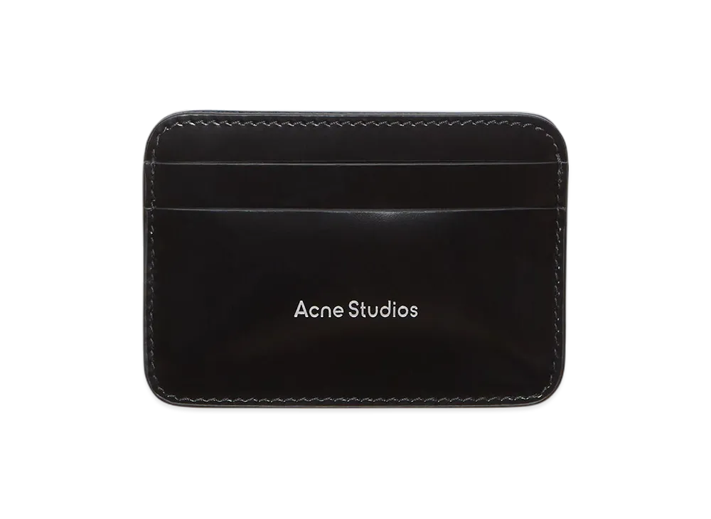 Acne Studios Leather Card Holder "Black"