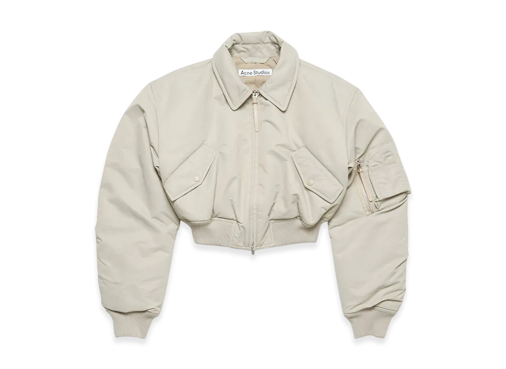 Acne Studios Bomber Jacket "Fog grey"