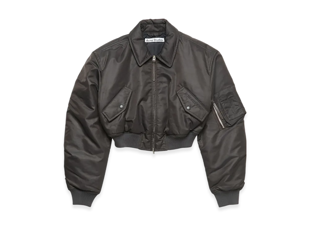 Acne Studios Bomber Jacket "Anthracite grey"