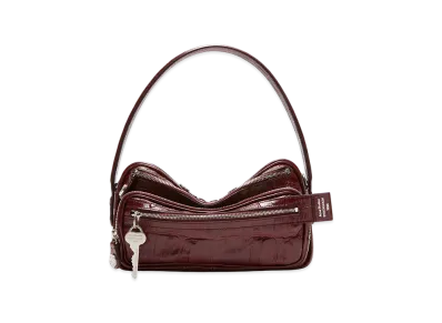 Acne Studios Camero Party Shoulder Bag "Burgundy"