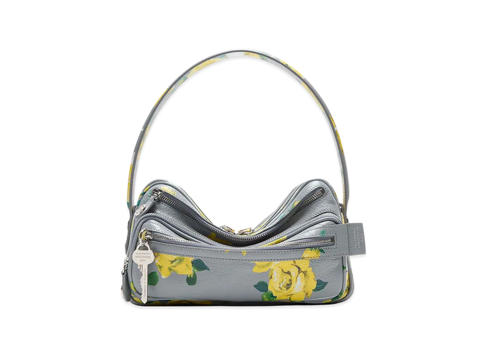 Acne Studios Camero Party Shoulder Bag "Yellow/grey"