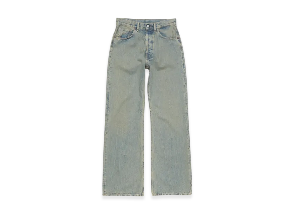 Acne Studios Loose Fit Jeans - 2021M "Blue/Beige"