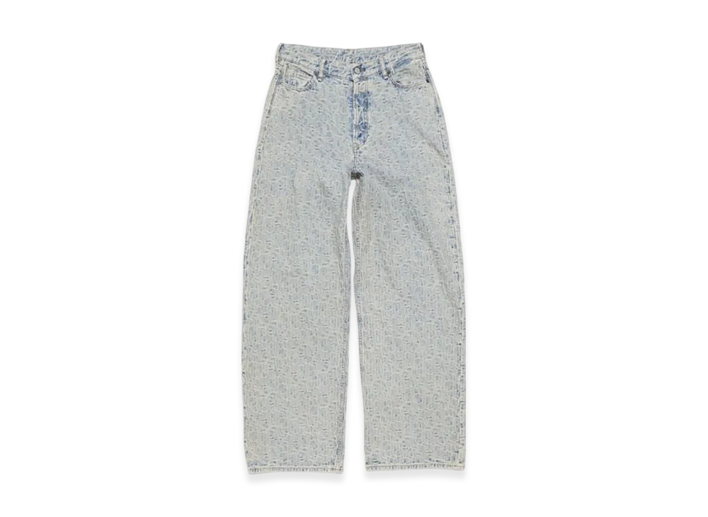 Acne Studios Loose fit jeans - 1981F "Blue/Beige"