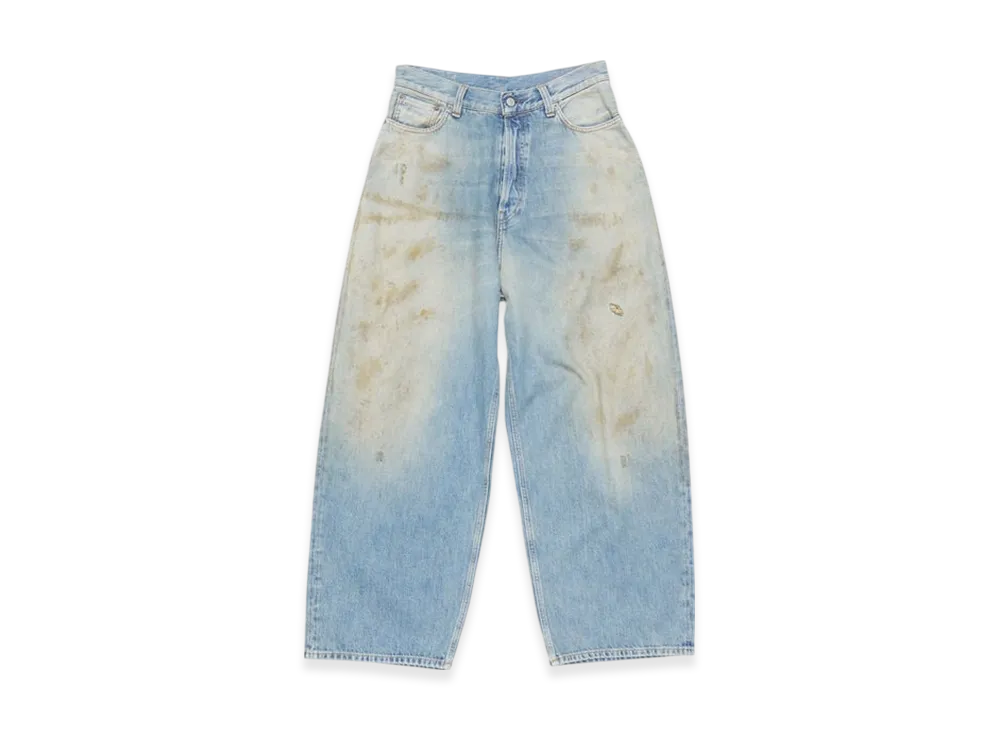 アクネストゥディオズ スーパーバギーフィットジーンズ - 2023 "ミッドブルー"