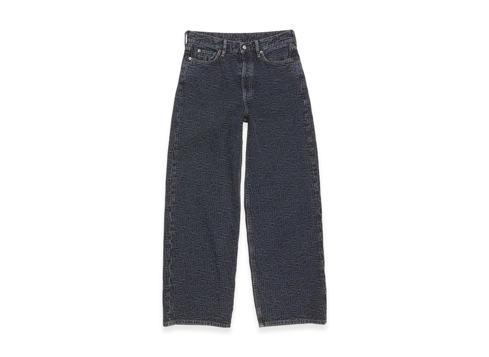 Acne Studios Baggy fit jeans - 1981F "Blue/Black"