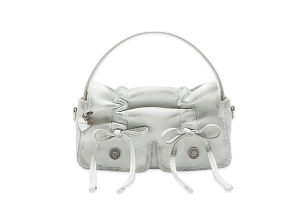 Acne Studios Multipocket micro bag "White/Grey"