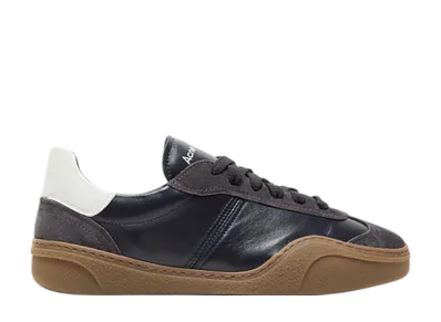 Acne Studios Lace-Up Sneakers "Taupe/Green/Black"