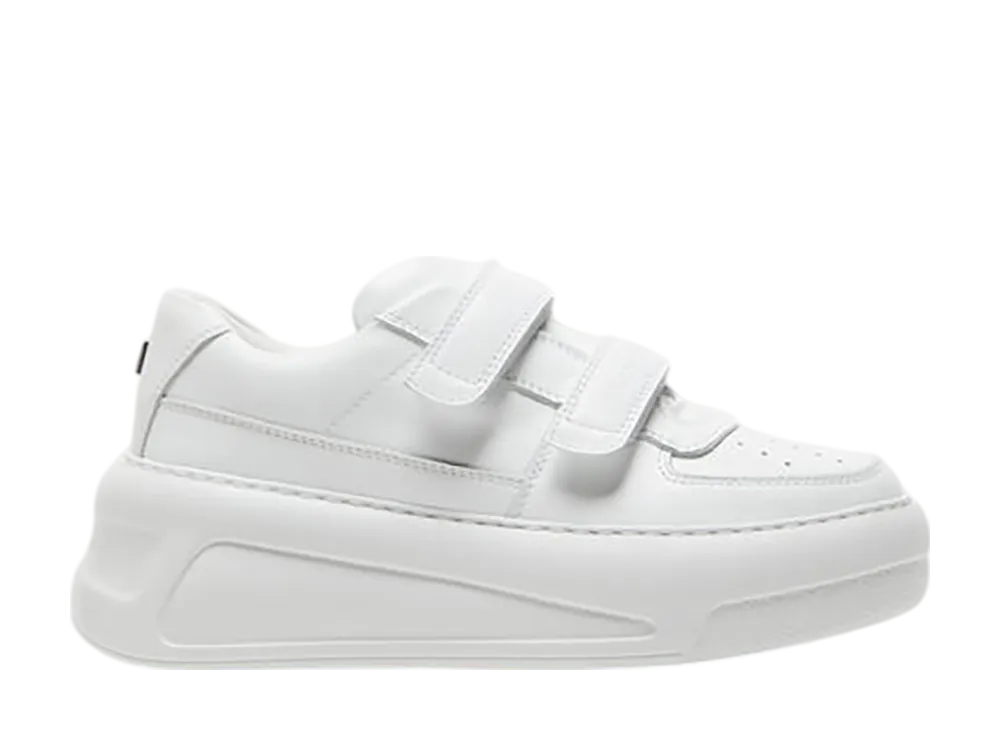 Acne Studios Velcro Strap Platform Sneakers "Offwhite/Ecru"