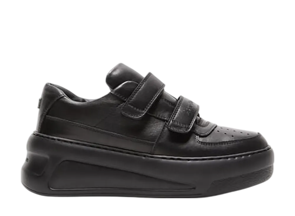 Acne Studios Velcro Strap Platform Sneakers "Anthracite Grey"