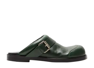 Acne Studios Leather Buckle Shoes "Caramel Brown"