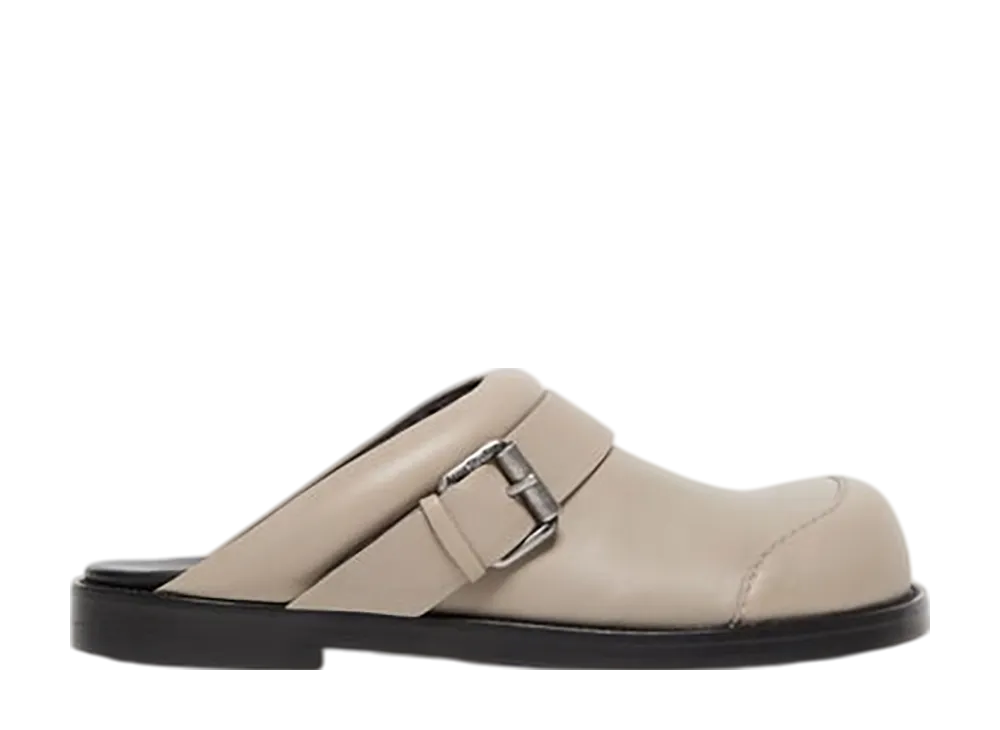 Acne Studios Leather Buckle Shoes "Taupe Beige"