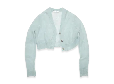 Acne Studios Cropped Cardigan "Pale Blue"