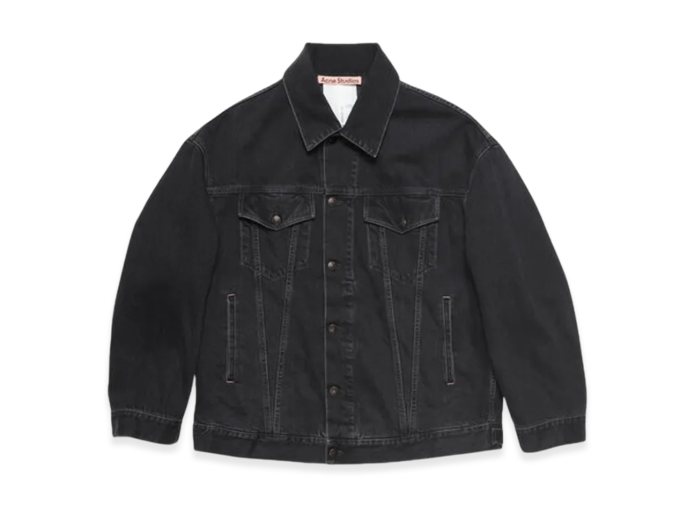 Acne Studios Denim Jacket Oversized Unisex Fit "Black"