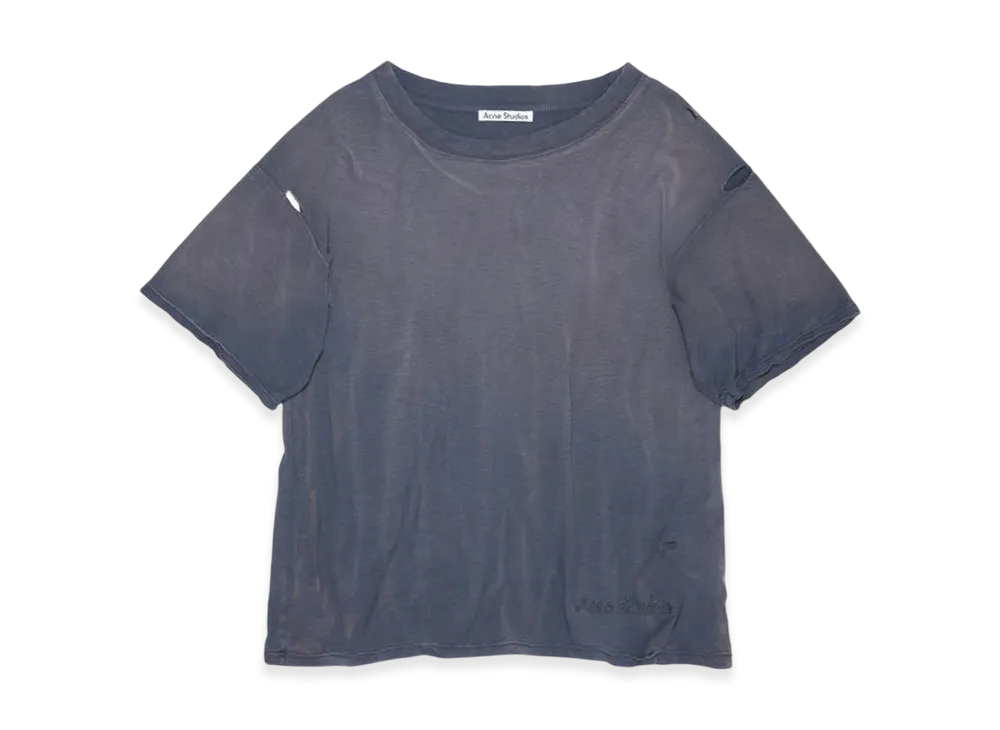 Acne Studios Distressed T-Shirt "Dusty Purple"