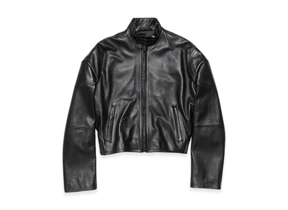 Acne Studios Leather Jacket "Black"