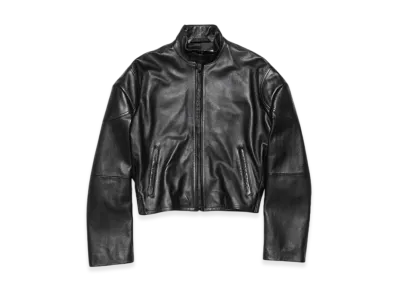 Acne Studios Leather Jacket "Black"