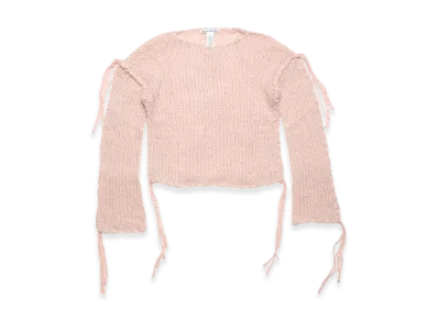 Acne Studios Lacing Knit Jumper "Light Pink"